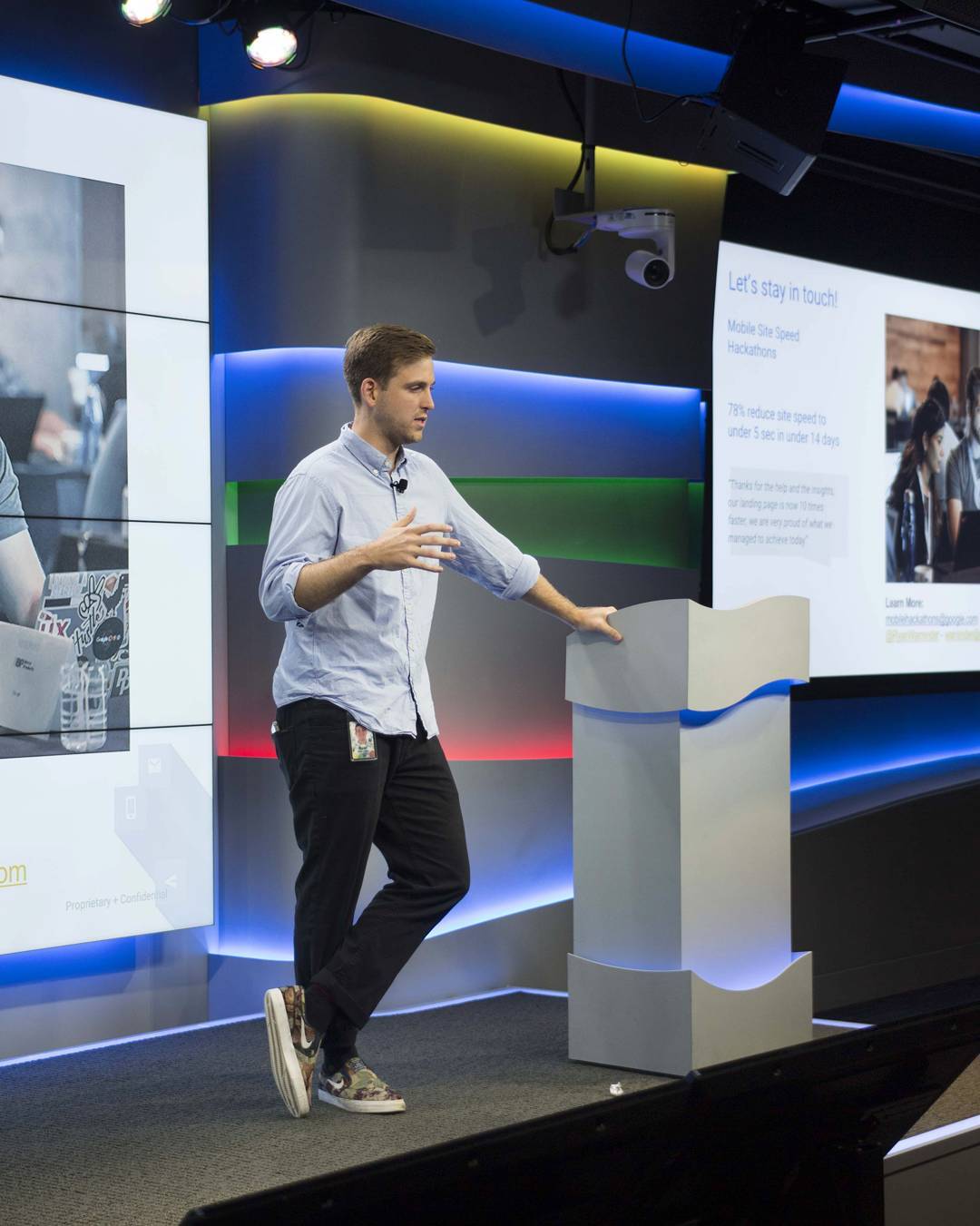 Finsbury Media Google Premiere Partner Agency Speaking at A Event