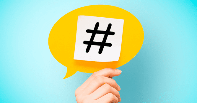 USING THE RIGHT HASHTAGS TO INCREASE WEB TRAFFIC