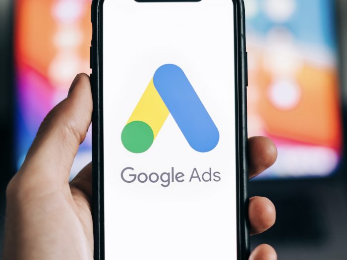 PPC Agency working on google ads mobile screen