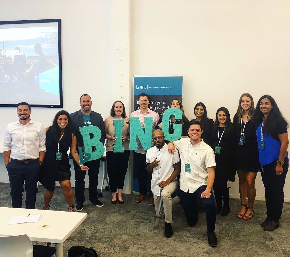 Our Team at Microsoft Ads Head office