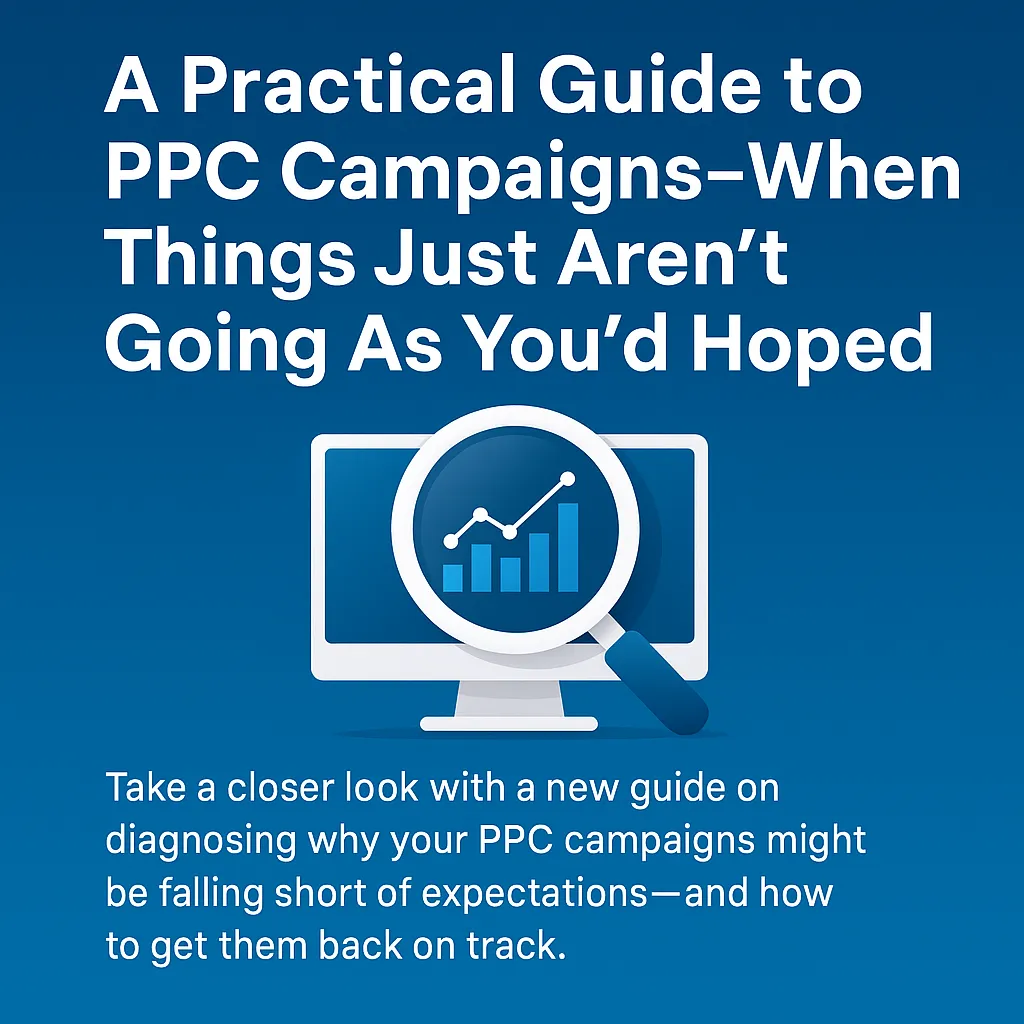 A Practical Guide to PPC Campaigns – When Things Just Aren’t Going As You’d Hoped