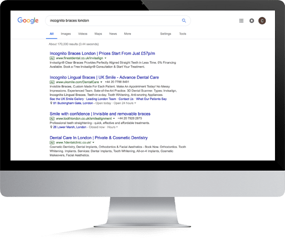 Google Ads agency Coventry campaign example