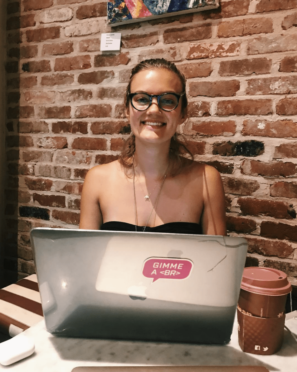 Our SEO consultant doing client outreach