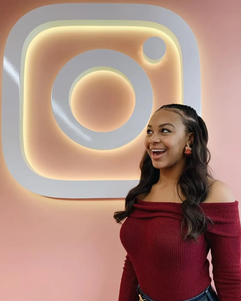 Instagram Ads Manager at office