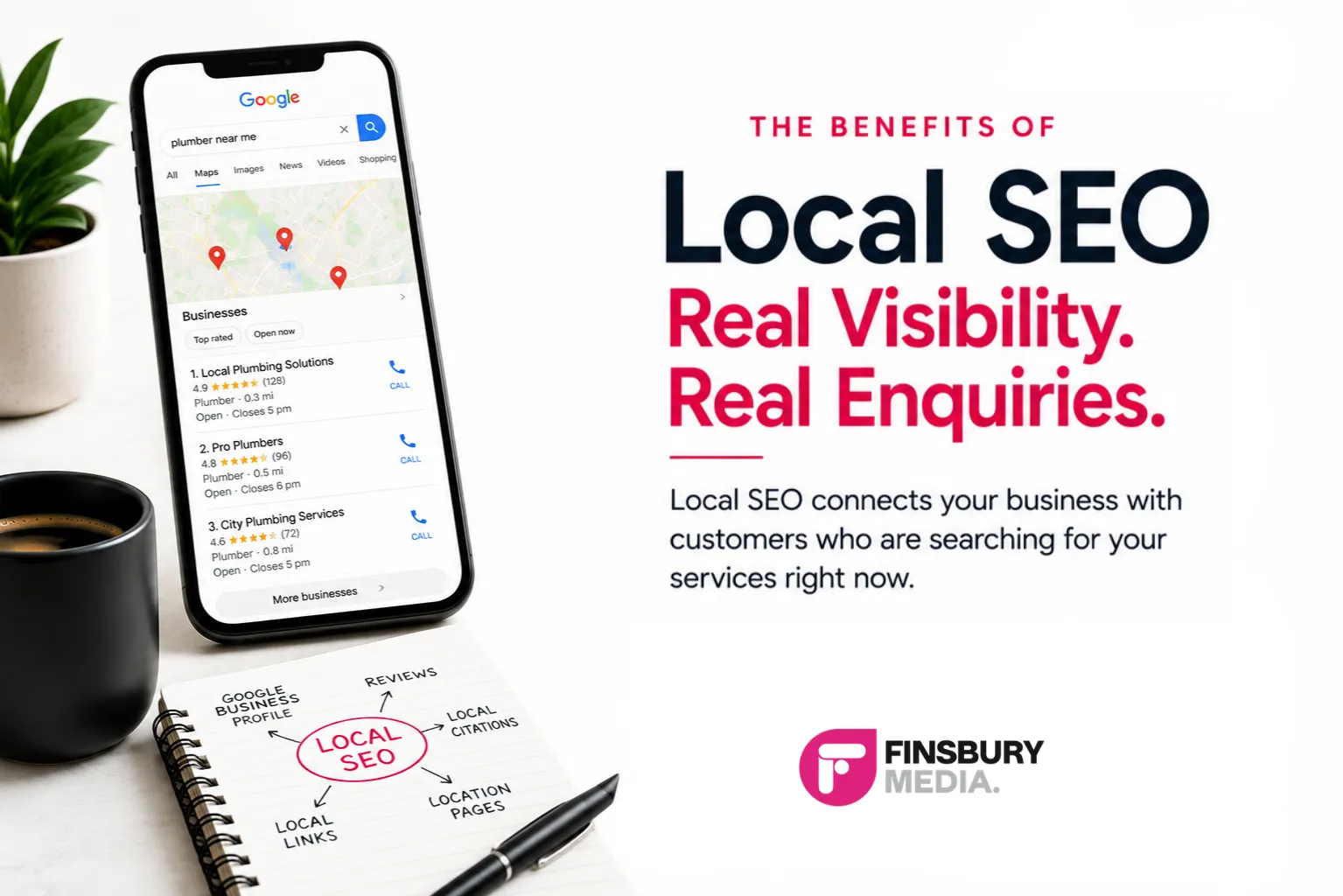 The Benefits of Local SEO and How It Drives Real Enquiries