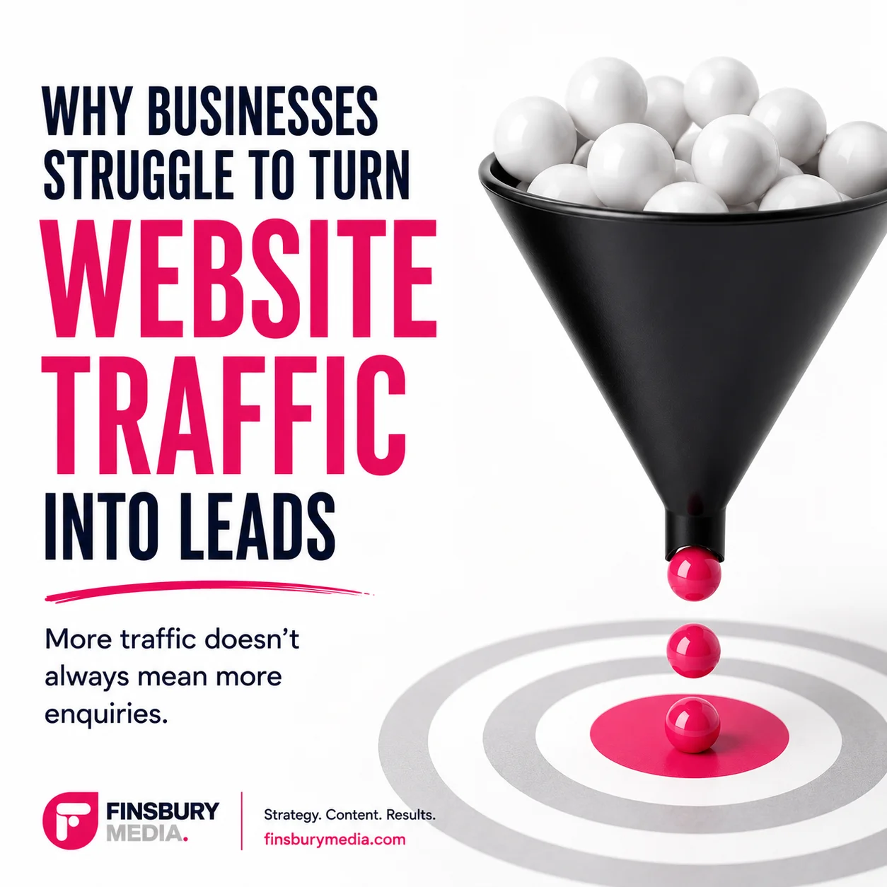 Why Businesses Struggle To Turn Website Traffic Into Leads